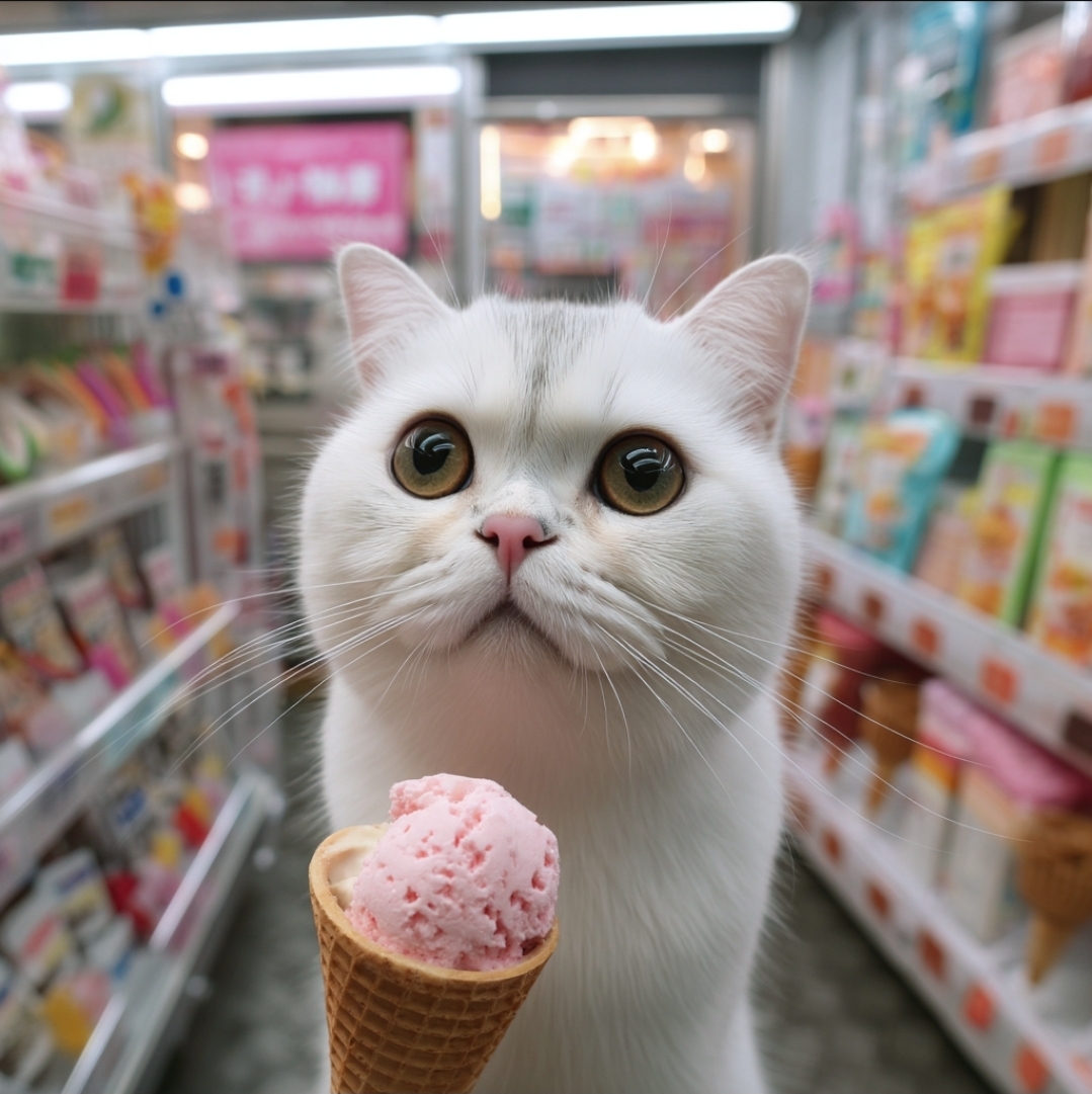 天氣不冷，來吃冰淇淋
