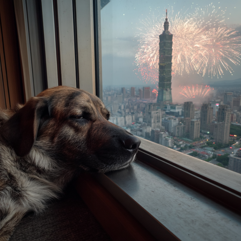 2025、08、08爸爸節101煙火秀（以上是作夢看到的）