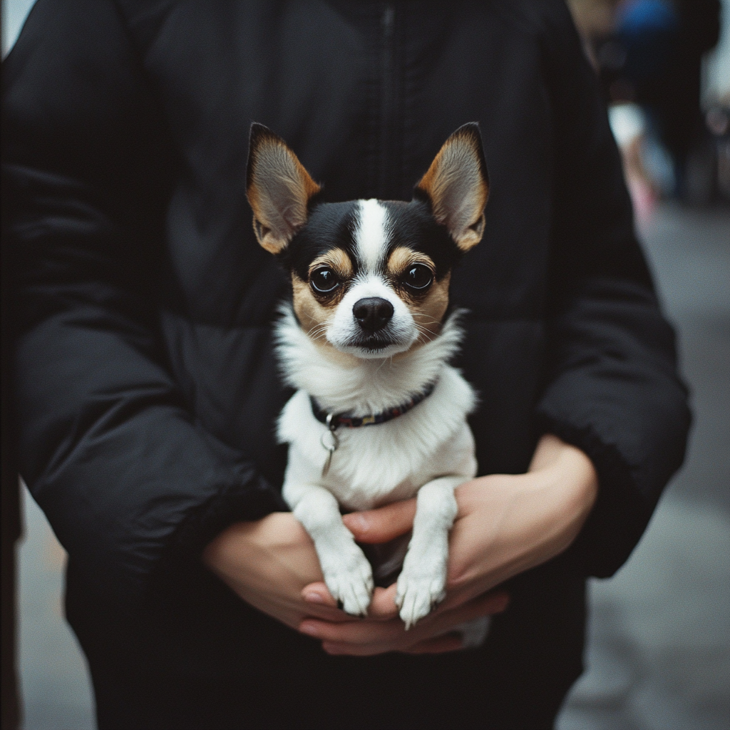 在爸拔的溫暖懷抱中