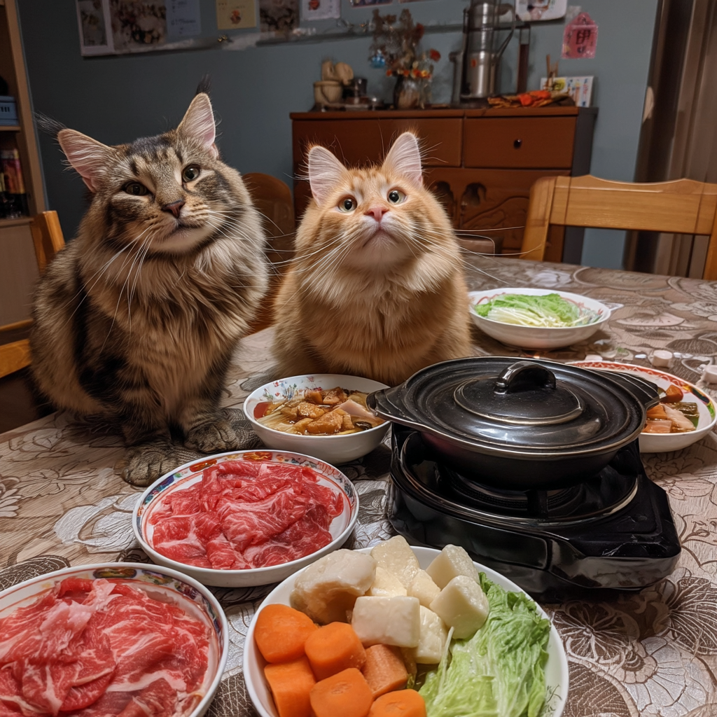 紅泥小爐火，準備好了，馬上開動