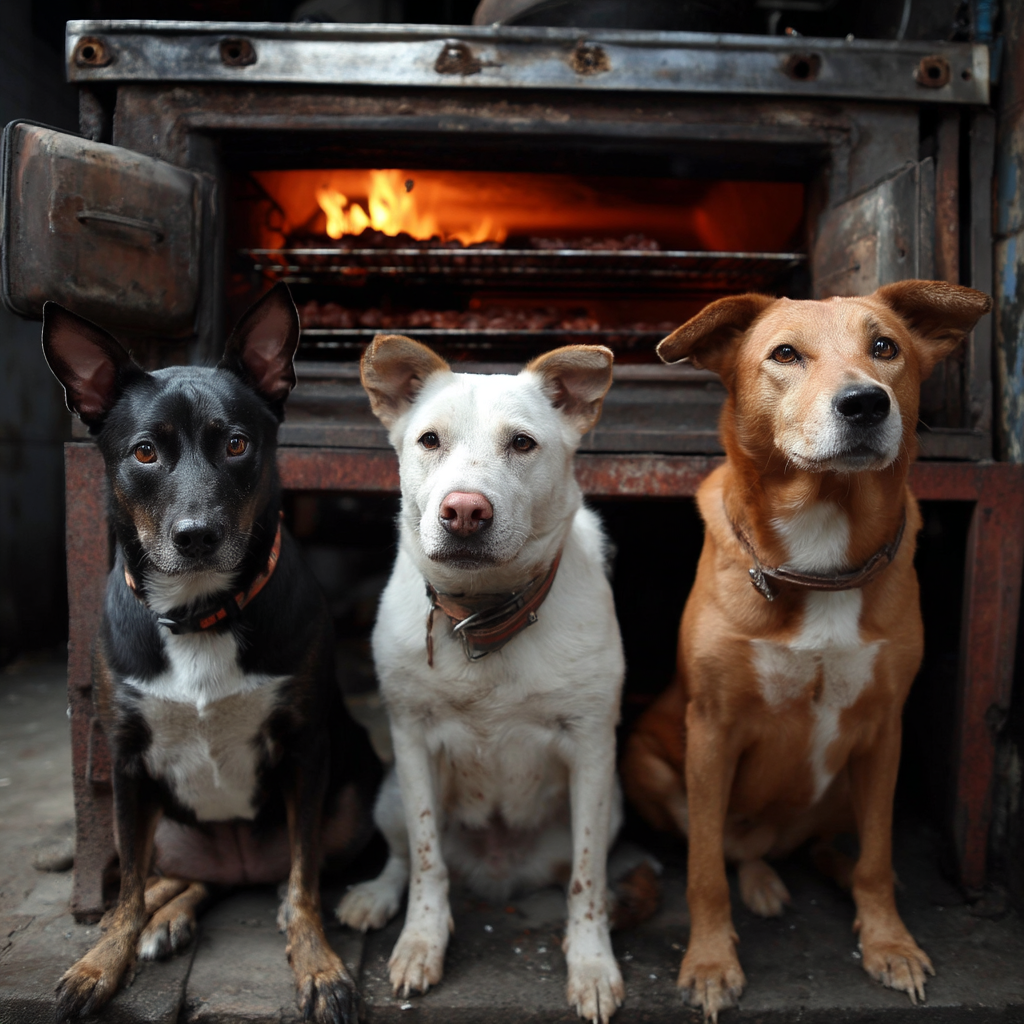等開飯。現在還沒有烤好。