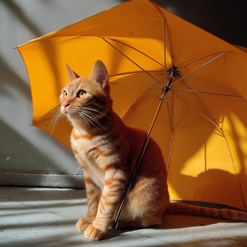 天氣很炎熱，如果要出門會有些辛苦，所以需要陽傘。