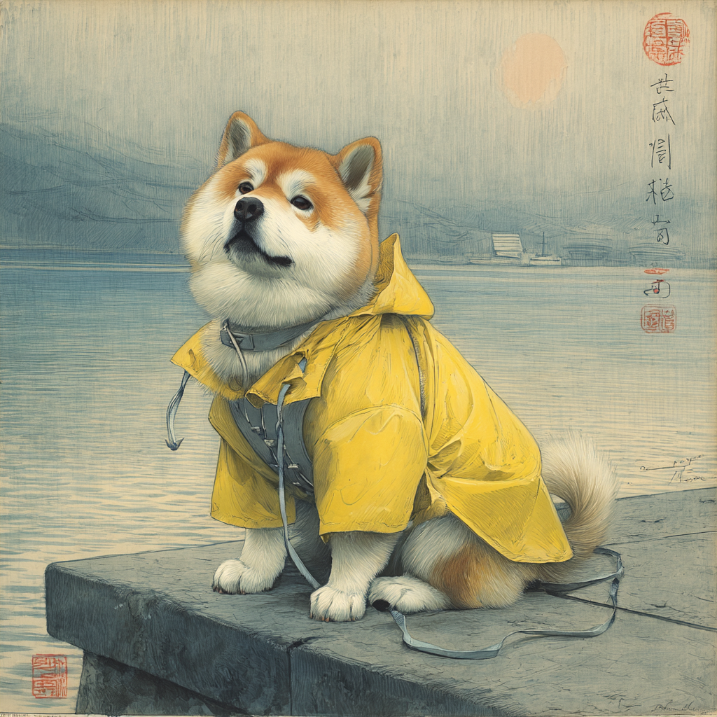 煙雨濛濛的雨天