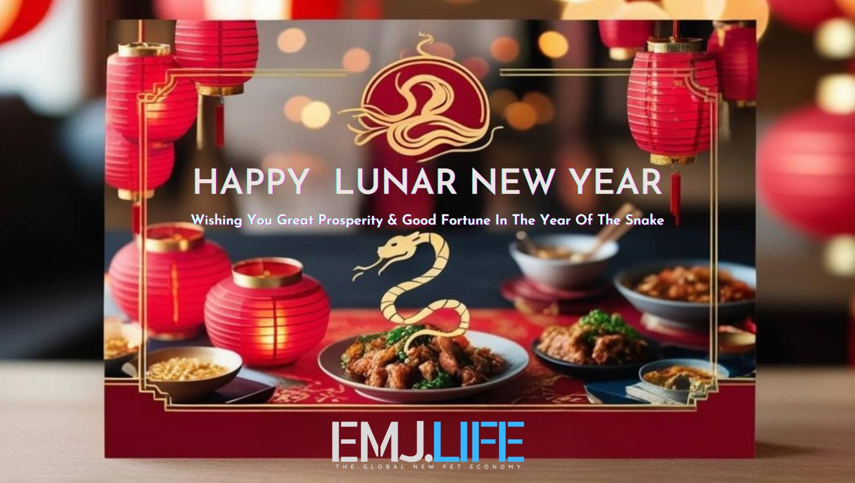 祝福大家～祥蛇賀歲吉祥如意❤️
