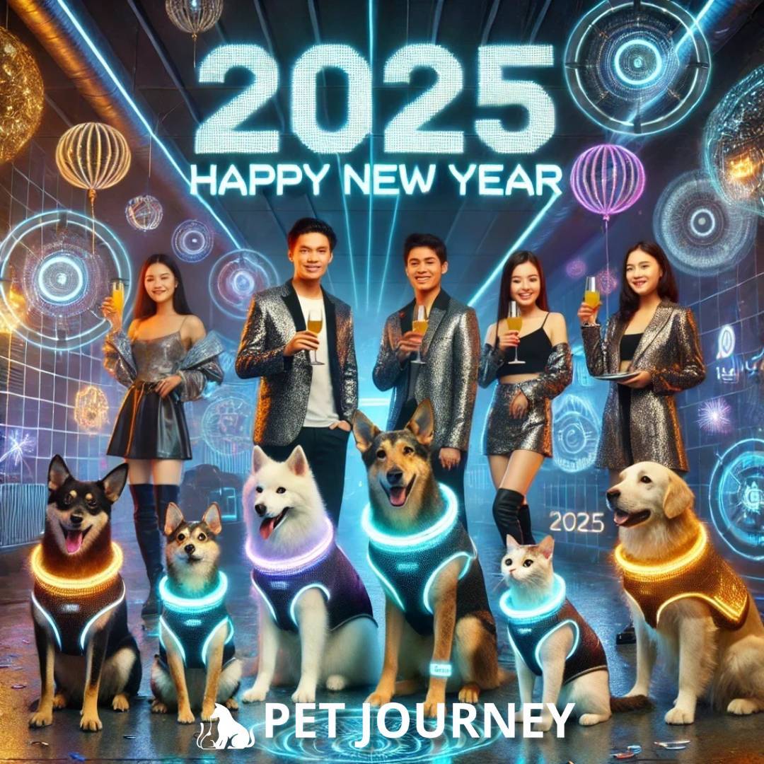 PetJourney祝大家2025新年快樂！🎉🎊接下來也會有許多活動歡迎各位毛孩和家長們一起來和我們度過精彩的2025！