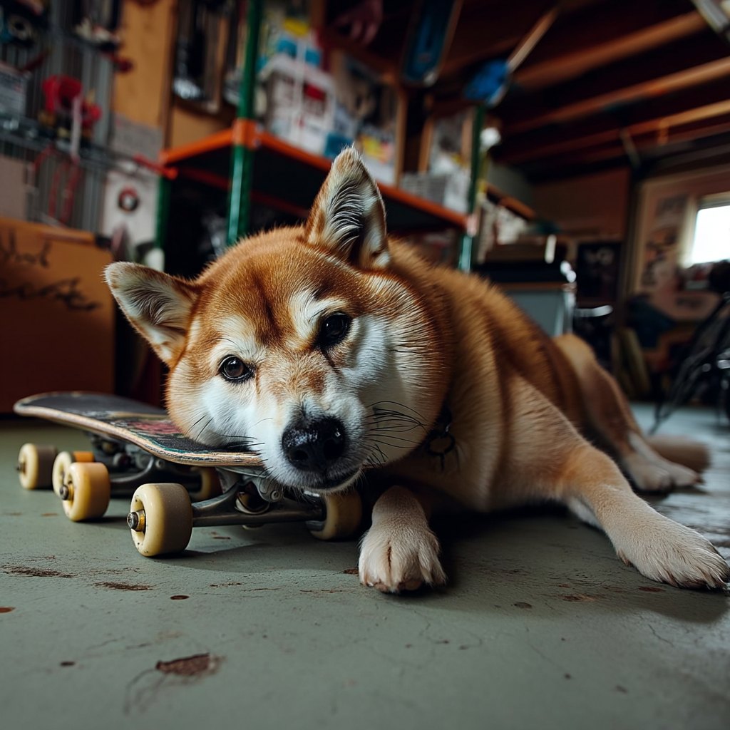 靠著不舒服，直接卧倒