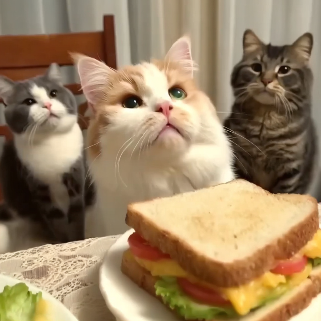 還有嗎？可以開吃了沒？