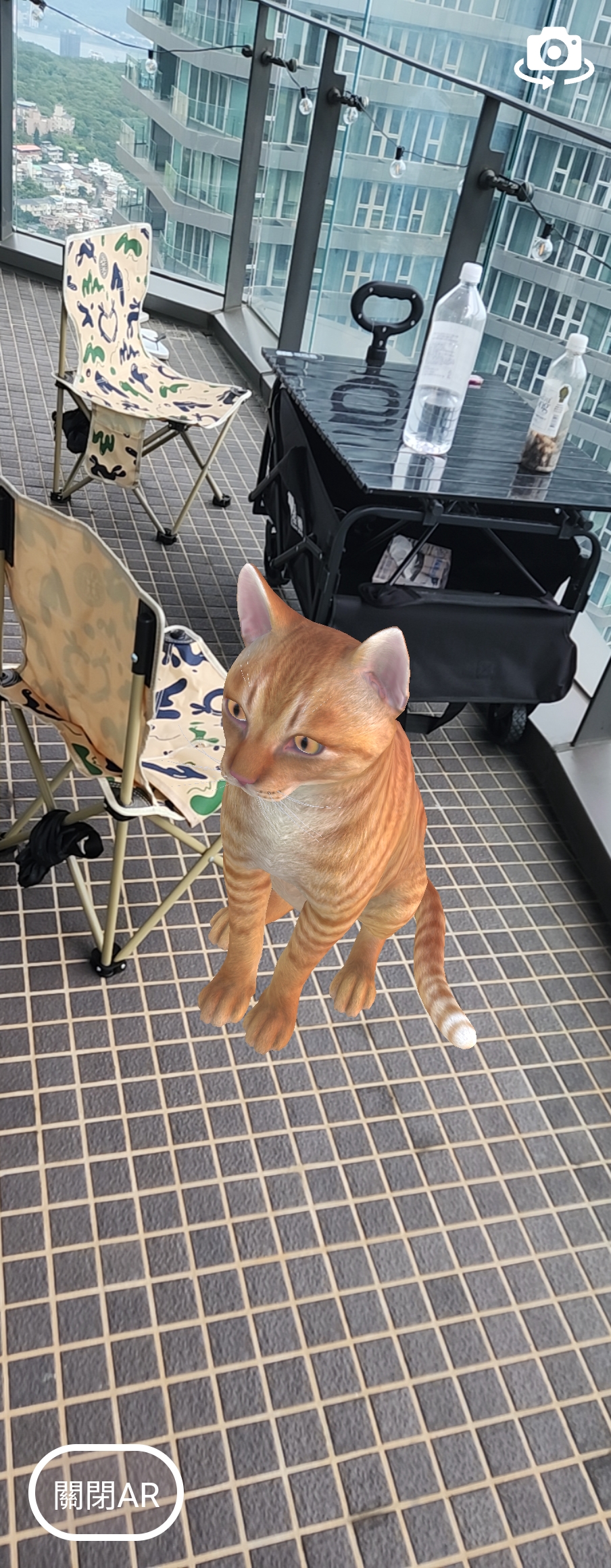 仿生動物測試中