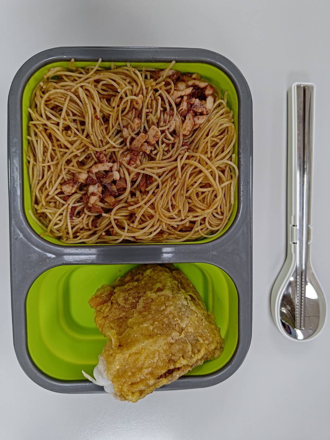 百萬餐桌減碳任務2025.08.11。使用環保餐具