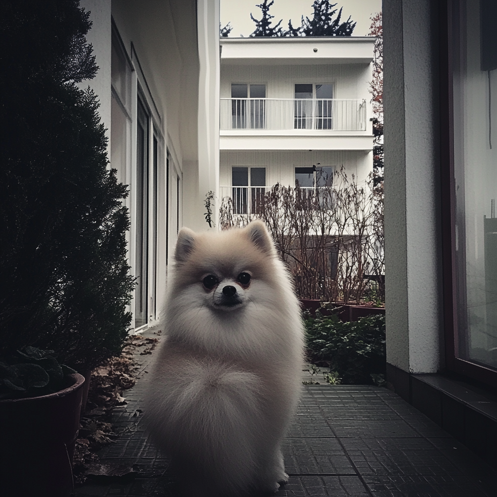 鄉下的老房子有小花園