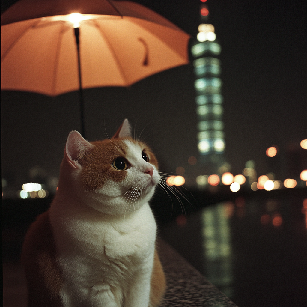 2025元宵節。夜間聽雨聲。