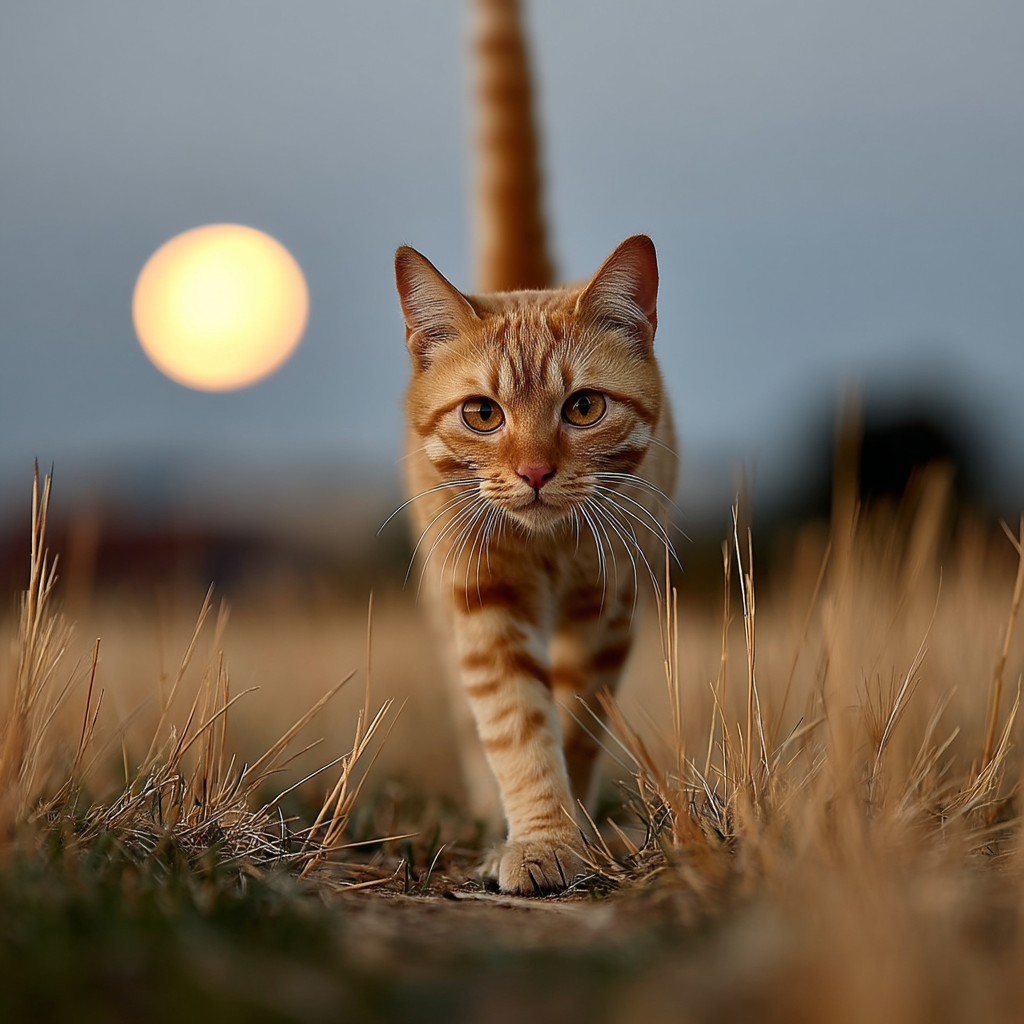 孤單但不落寞的身影