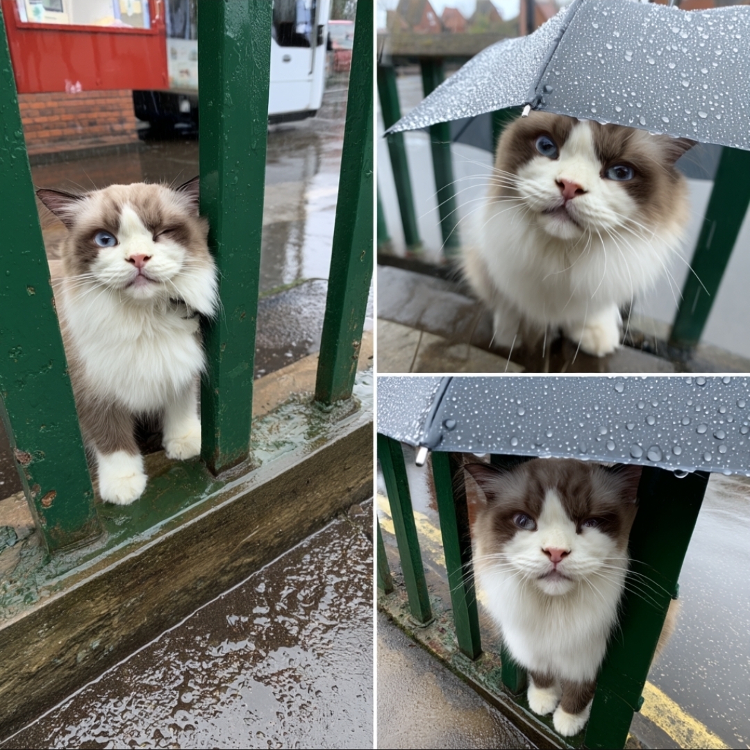 噢，又是下雨天，還變得更冷了