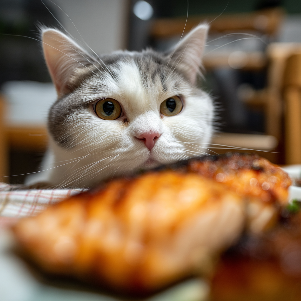 很豐盛的早餐，吃烤魚排。