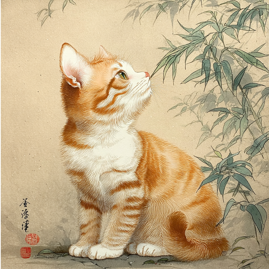 古典不古典？中國水墨風格的AI生成圖片！